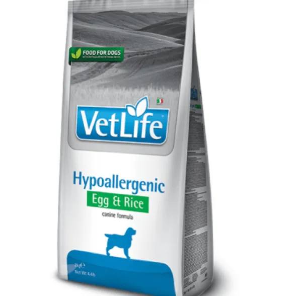 Farmina Vet Life Hypoallergenic HUEVO alergias alimenticias perros