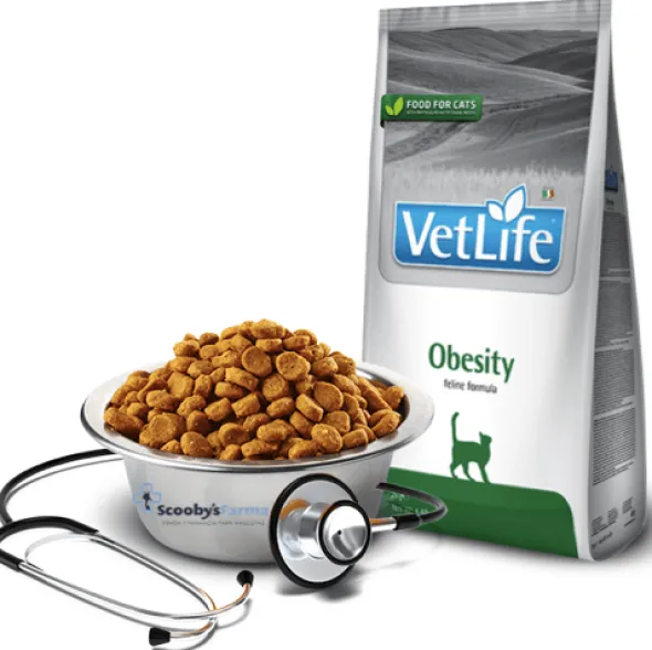 Farmina VetLife OBESITY gatos con sobrepeso