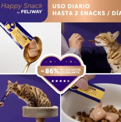 Feliway HAPPY SNACK de pollo para gatos