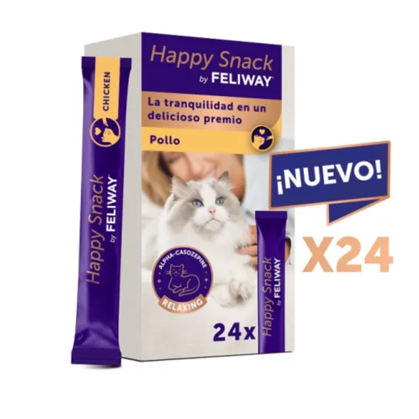 Feliway HAPPY SNACK de pollo para gatos