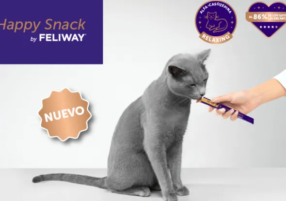 Feliway HAPPY SNACK de salmón para gatos