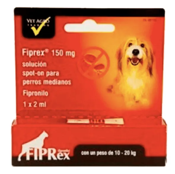 Fiprex M pipetas antiparasitarias perros 10-20 kg 1 pipeta