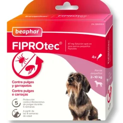 FIPROtec Pipetas Antiparasitarias Perros Beaphar 4 pipetas