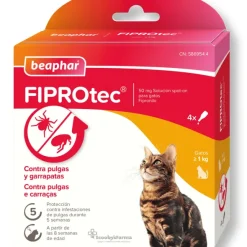 Fiprotec Spot on pipetas antiparasitarias gatos