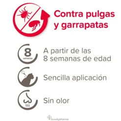 Fiprotec Spot on pipetas antiparasitarias gatos