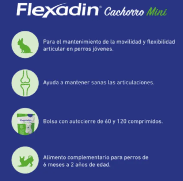 Flexadin cachorro mini articulaciones perros