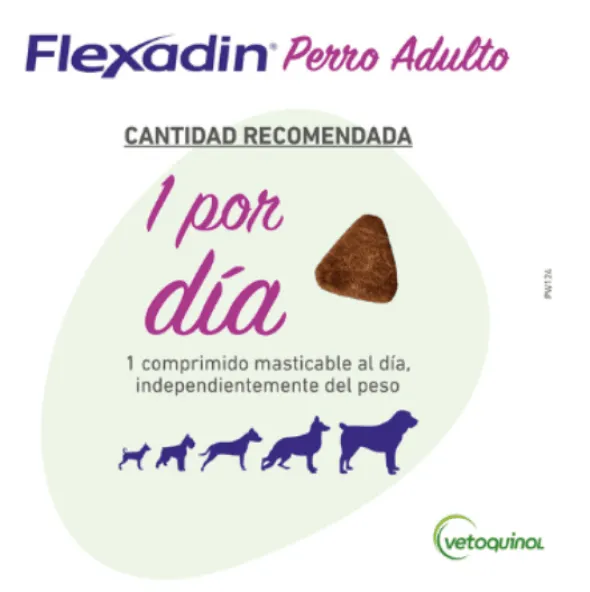 Flexadin perros ADULTOS articulaciones comprimidos masticables