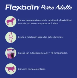 Flexadin perros ADULTOS articulaciones comprimidos masticables