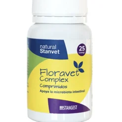Floravet Complex comprimidos probióticos-prebióticos 25 comp perros gatos