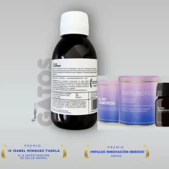 Fortebióticos gatos Probiótico líquido para flora intestinal y digestión 30 ml y 100 ml