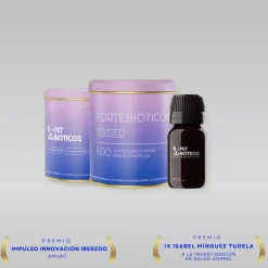 Fortebióticos gatos Probiótico líquido para flora intestinal y digestión 30 ml y 100 ml
