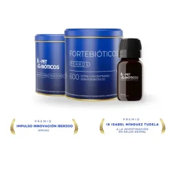 Fortebióticos para perros 30 ml y 100 ml | Probiótico natural digestivo y refuerzo inmunitario