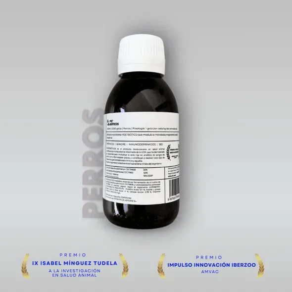 Fortebióticos para perros 30 ml y 100 ml | Probiótico natural digestivo y refuerzo inmunitario
