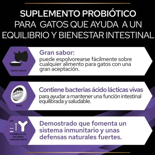 Fortiflora gatos probióticos 30 sobres de 1 gr