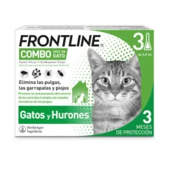 Frontline Combo Gatos antiparasitario externo pipetas