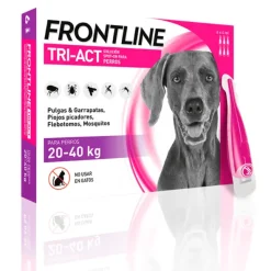 Frontline pipetas Tri-Act 20-40 kg para perros