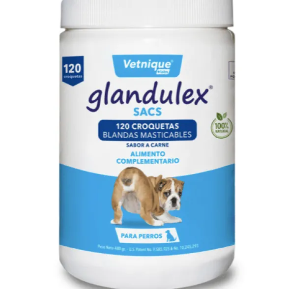 Glandulex Sacs Croquetas Glándulas anales perros