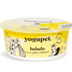 Helado Coco, piña y plátano para perros y gatos 4×110 g
