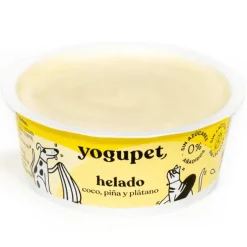 Helado Coco, piña y plátano para perros y gatos 4×110 g