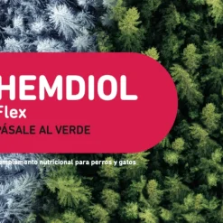 Hemdiol Flex CBD perros gatos 30 cápsulas