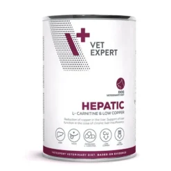 HEPATIC dog lata VetExpert perros 6×400 g