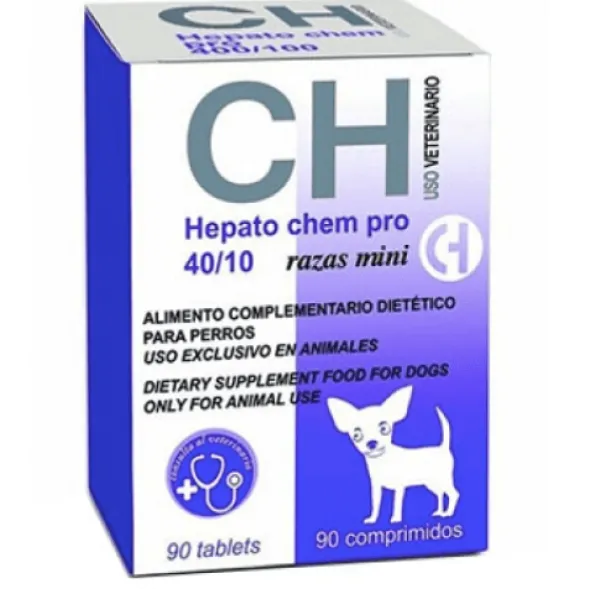 Hepato Chem PRO 40/10 perros mini 90 comp
