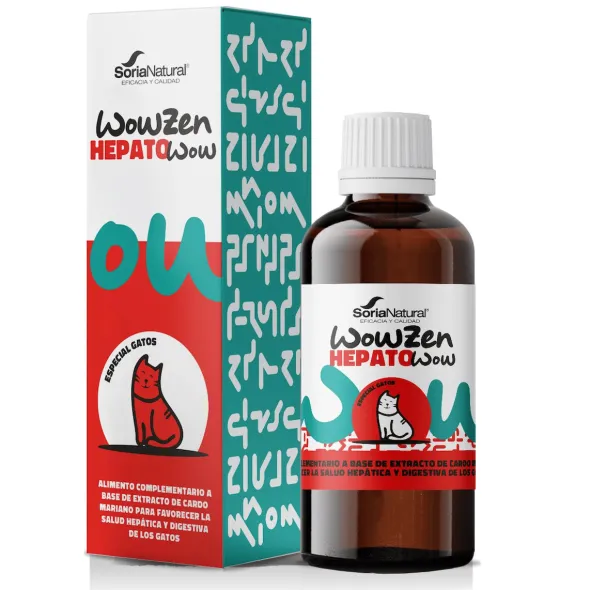 HepatoWow gatos salud hepática y digestiva 30 ml