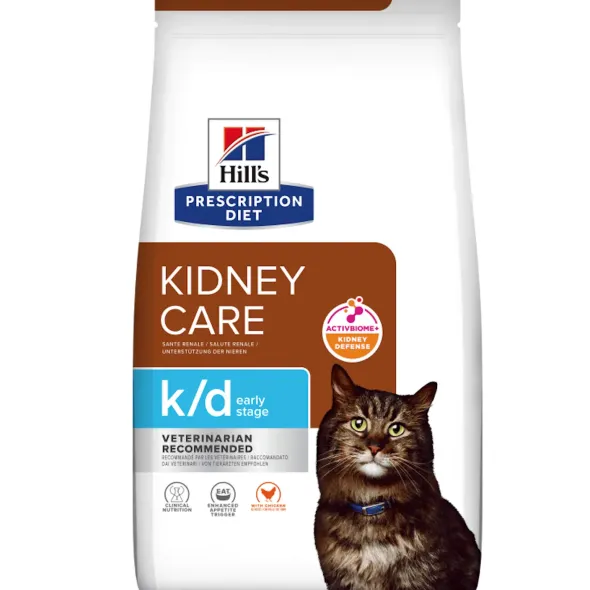 Hill´s K/D early stage gatos función renal 1,5 kg