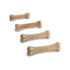 Hueso prensado de piel de vacuno para perros 100% natural