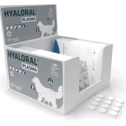 Hyaloral plasma articulaciones perros gatos comprimidos