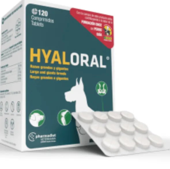 Hyaloral Razas Grandes Condroprotector perros