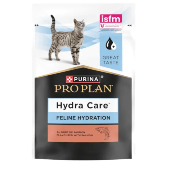 HYDRA CARE Salmón hidratación en suplemento gatos 10x75g