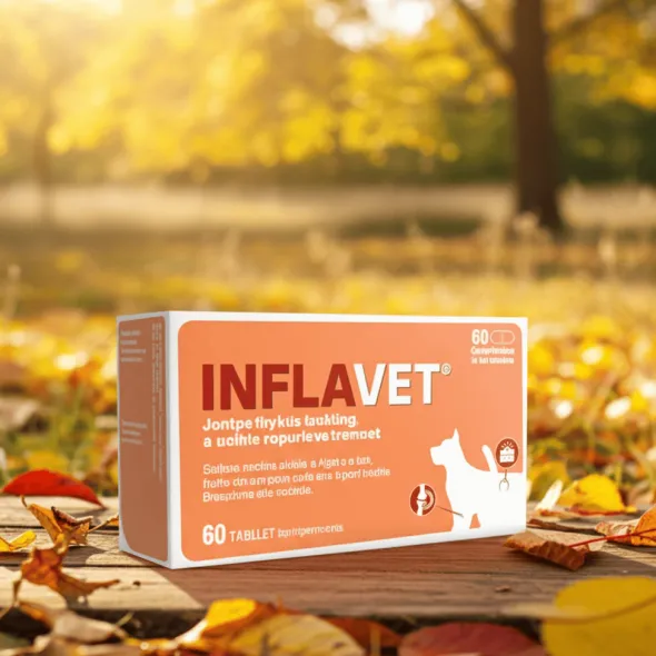 INFLAVET antiinflamatorio natural 60 comp perros gatos