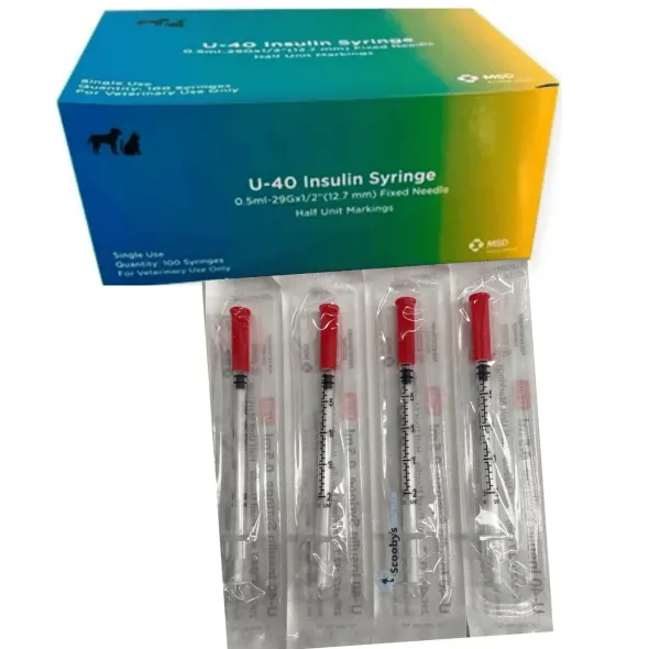 Jeringa INSULINA 29 G X 1/2 100 unidades