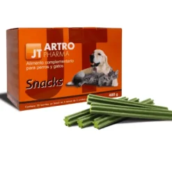 JT Artro Pharma SNACKS cuidado articular perros gatos 30×16 g