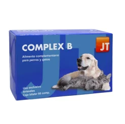 JT COMPLEX B 60 Comprimidos perros y gatos