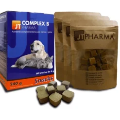 JT Complex B SNACKS perros gatos 60x4g