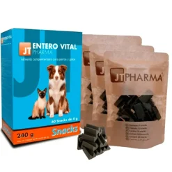 JT Entero Vital SNACK para perros y gatos 60x4g