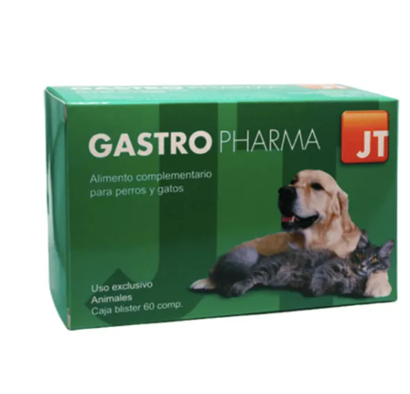 JT GASTRO PHARMA 60 comp. perros gatos