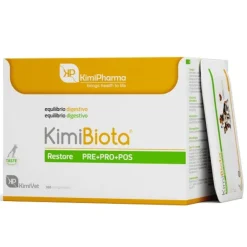 KimiBiota probióticos prebióticos posbióticos perros gatos 360 comprimidos