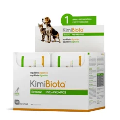 KimiBiota probióticos prebióticos posbióticos perros gatos 360 comprimidos