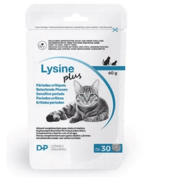 LYSINE PLUS resfriado gatos y gatitos 30 comprimidos