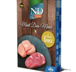 MEAT Duo Menú ND Natural latas gatos 6×70 g