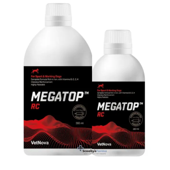 Megatop RC Red cell canine vitaminas perros