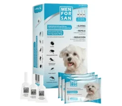 Menforsan Pipetas antiparasitarias perros 3 pipetas