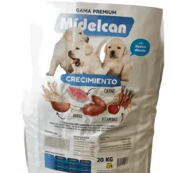 Midelcan Crecimiento cachorro 20 kg NUEVO FORMATO