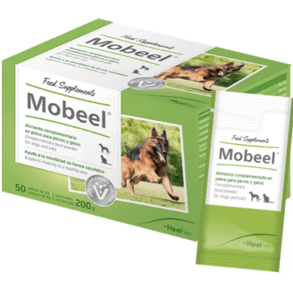 MOBEEL movilidad perros y gatos en polvo 50 sobres