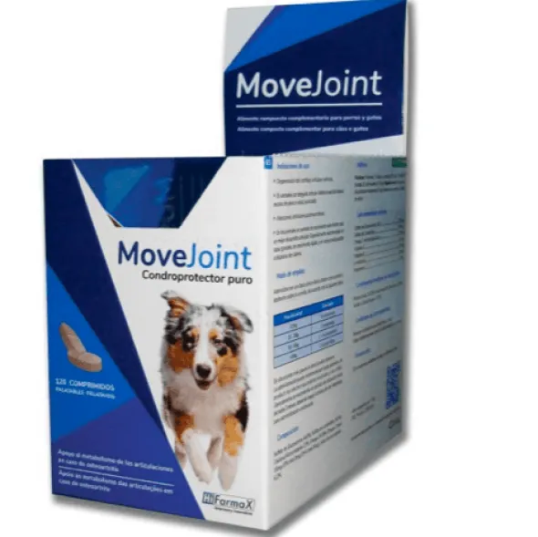 Movejoint condroprotector puro osteoartritis perros 120 comp