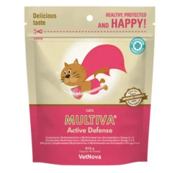 Multiva Active Defense Cat, Suplemento Vitamínico 45u gatos