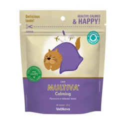 Multiva Calming Cats Veggie Chews Veganos para gatos